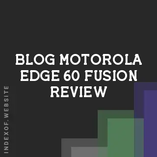 Motorola Edge 60 Fusion: IP69 Rating, Dimensity 7400, & 2026 USD Pricing | Logo - Indexof
